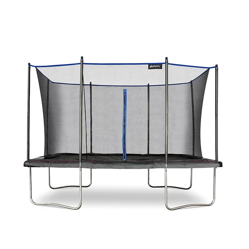 Plum 12ft x 8ft Rectangle Trampoline with Enclosure