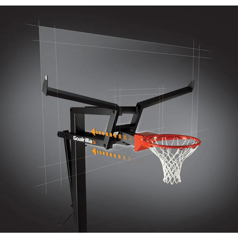 Goalrilla 72inch In-Ground DC72E1 Basketball Hoop