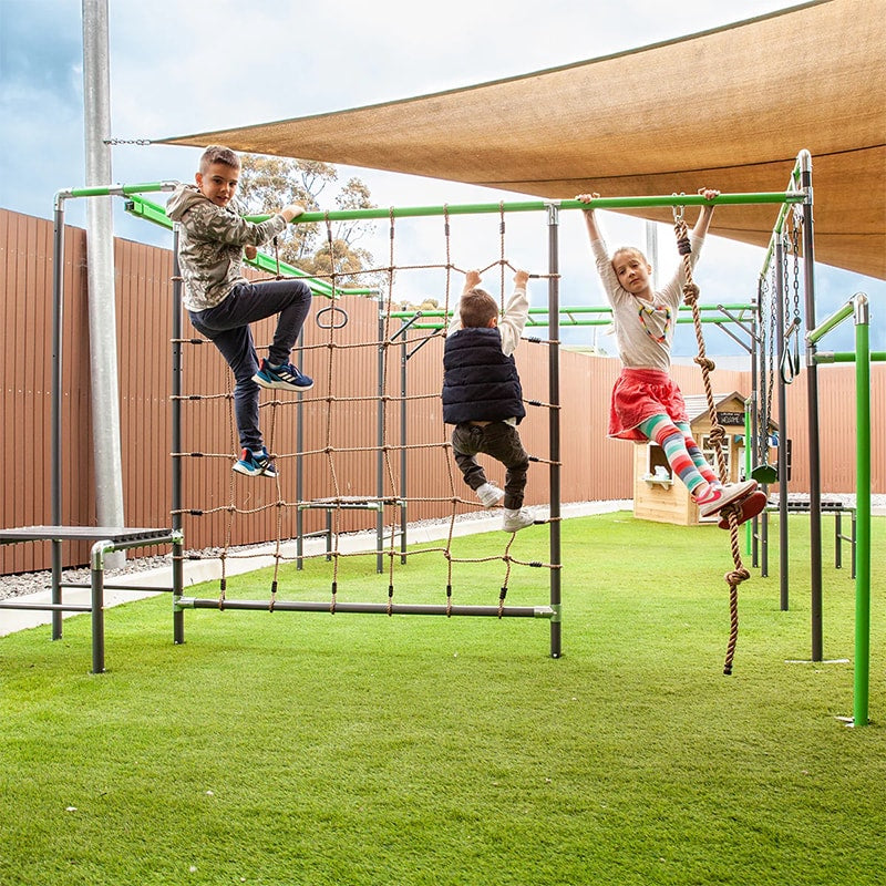 Lifespan Kids Junior Jungle Tanzania Monkey Bars with Double Swing