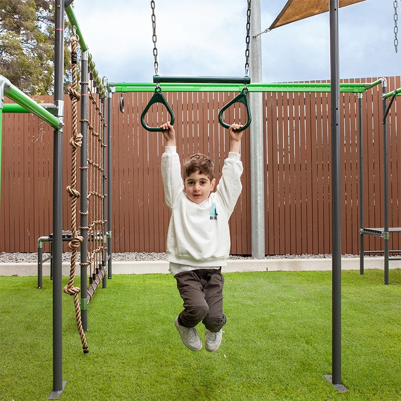 Lifespan Kids Junior Jungle Tanzania Monkey Bars with Double Swing