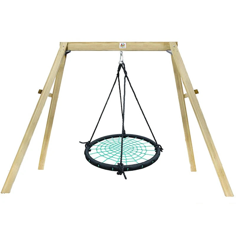 Lifespan Kids Timber Oakley Swing Set with 1.2m Spidey Web Swing