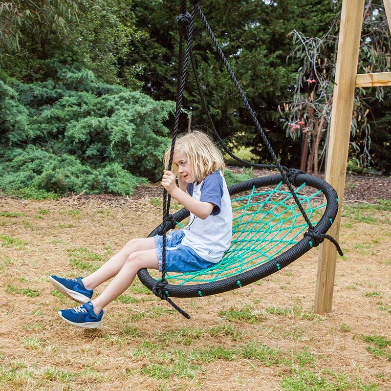 Lifespan Kids Timber Oakley Swing Set with 1.2m Spidey Web Swing