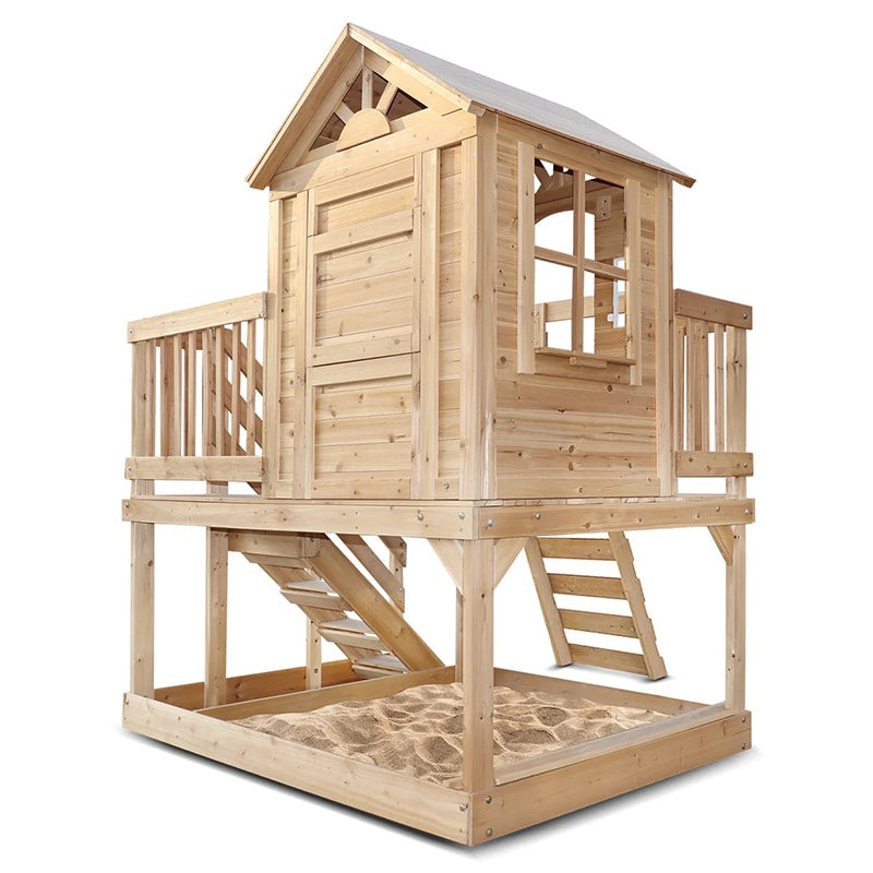 Lifespan Kids Silverton Cubby House with Rock Climbing Wall