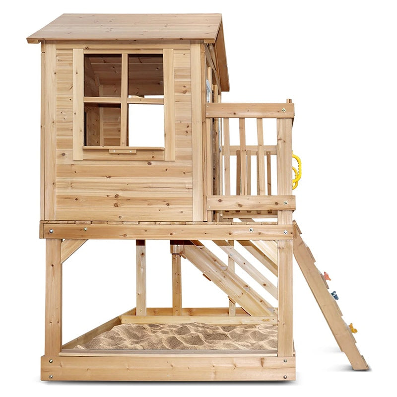 Lifespan Kids Silverton Cubby House with Rock Climbing Wall