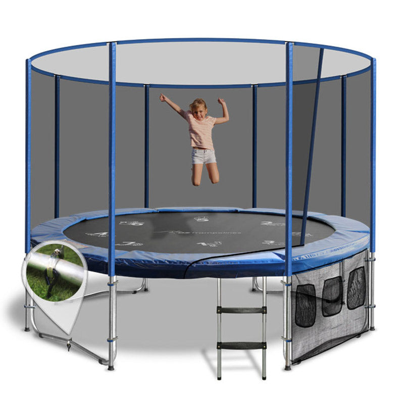 Oz Trampolines 10ft Round Summit Above Ground Trampoline