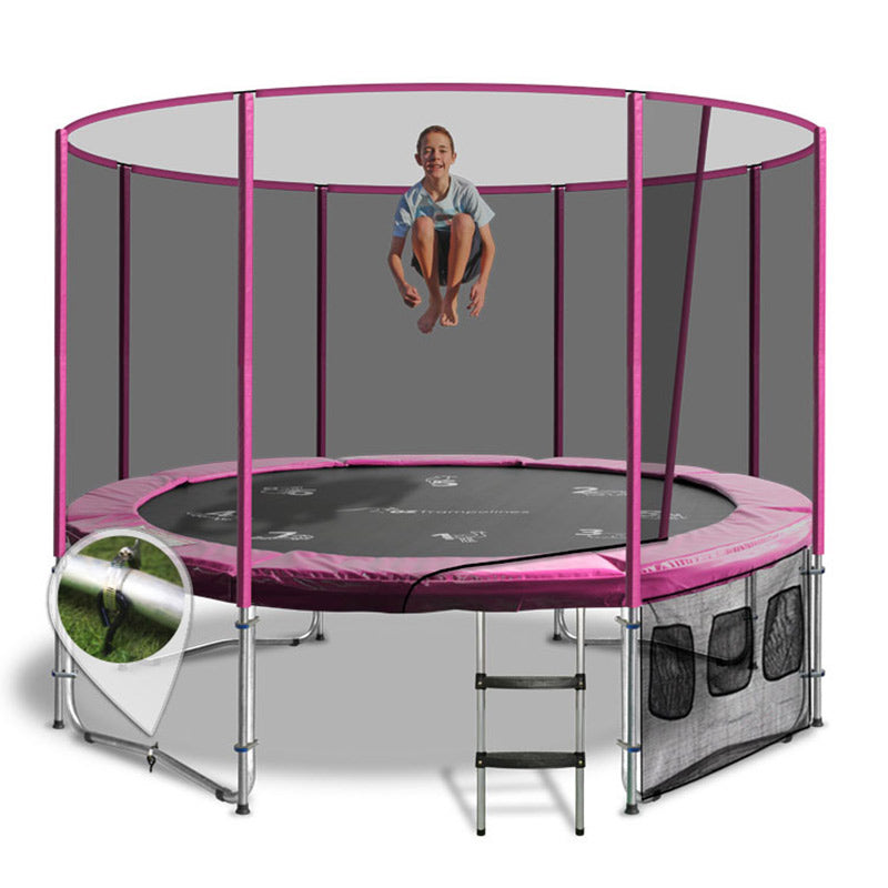 Oz Trampolines 12ft Round Summit Above Ground Trampoline