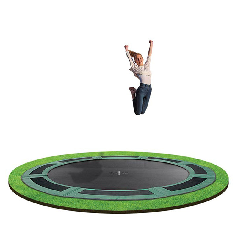 Oz Trampolines 12ft Round Capital In-Ground Trampoline