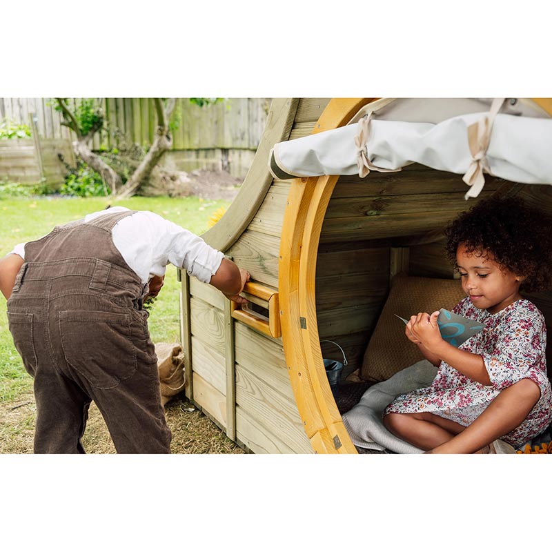 Plum Discovery Wooden Nature Play Hideaway Cubby