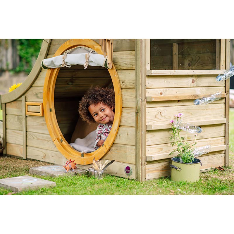 Plum Discovery Wooden Nature Play Hideaway Cubby