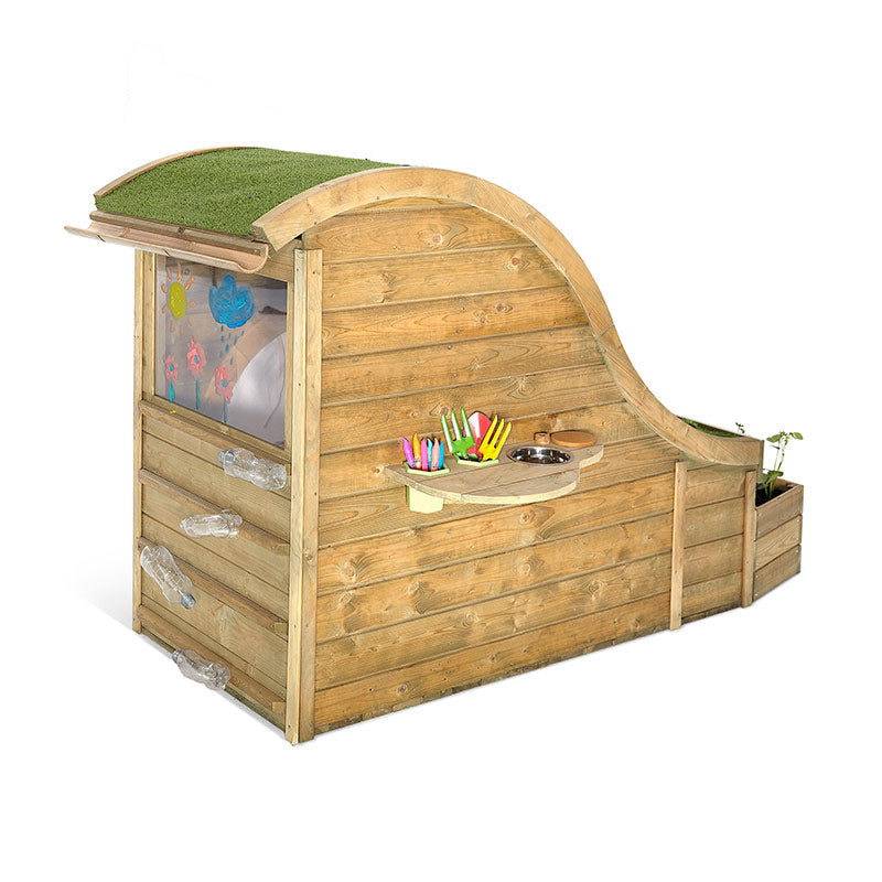 Plum Discovery Wooden Nature Play Hideaway Cubby