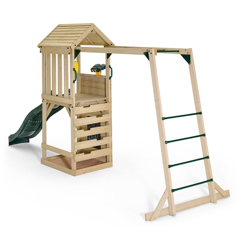 Plum Lookout Tower Play Centre with Monkey Bars and Slide